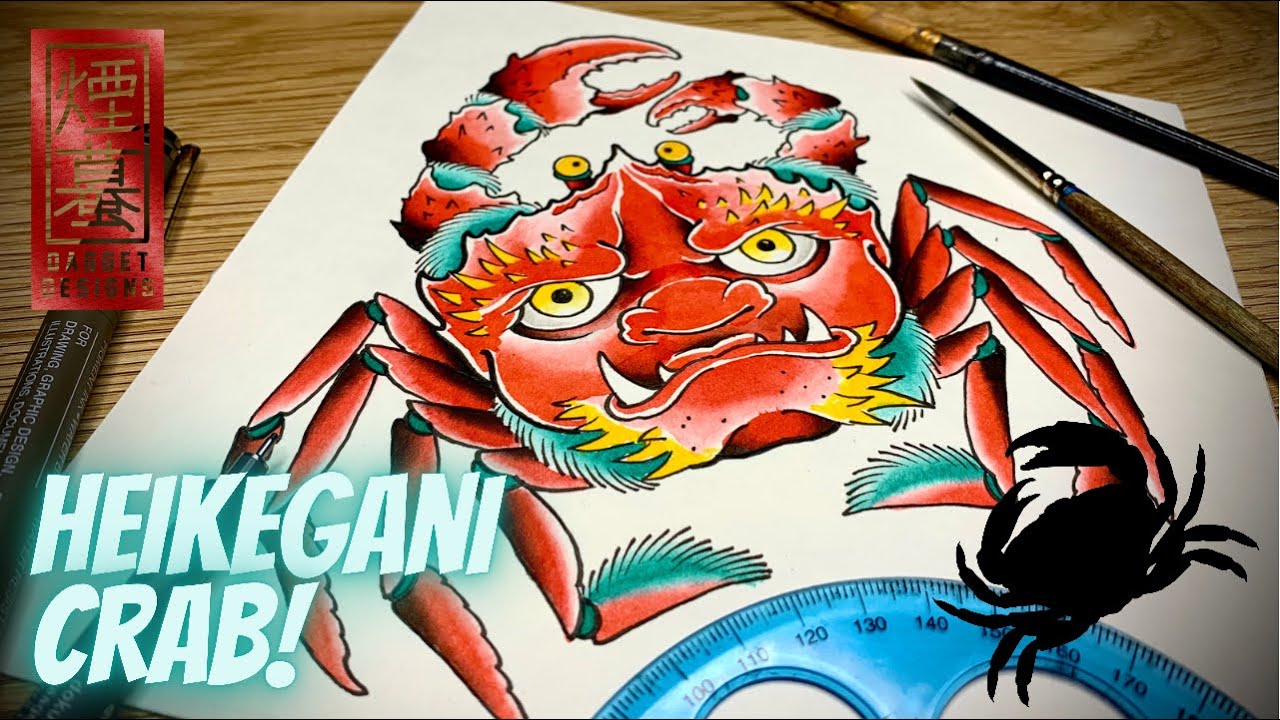 Independent Tattoo Company : Tattoos : Body Part Hand : Crab Hand tattoo